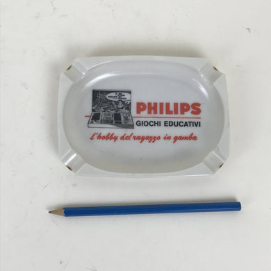 Posacenere Philips realizzato in plastica dura realizzato da Mabel, anni '70