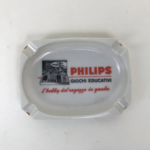 Posacenere Philips realizzato in plastica dura realizzato da Mabel, anni '70