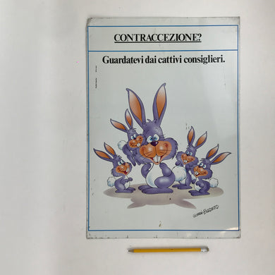Insegna pubblicitaria per farmacia Studio Bozzetto, Italia Anni '80
