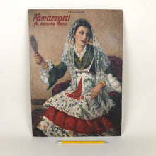 Carica l&#39;immagine nel visualizzatore di Gallery, Cartonato pubblicitario Amaro Ramazzotti, Calendari Folkroristici Italiani, Sardegna , Italia 1953