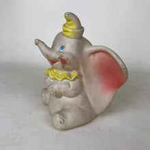 Carica l&#39;immagine nel visualizzatore di Gallery, Giocattolo in gomma Dumbo, Walt Disney Prod con fischietto prodotto da DELL, Inghilterra anni &#39;60