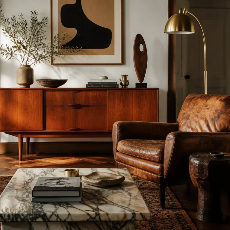 A história do design retrô: a elegância e a durabilidade dos materiais nobres